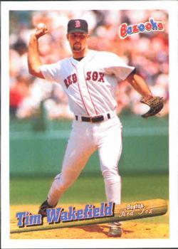#27 Tim Wakefield - Boston Red Sox - 1996 Bazooka Baseball