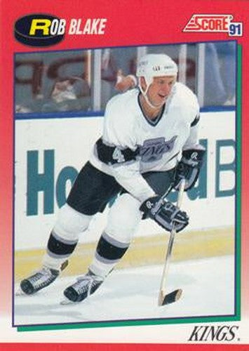 #27 Rob Blake - Los Angeles Kings - 1991-92 Score Canadian Hockey