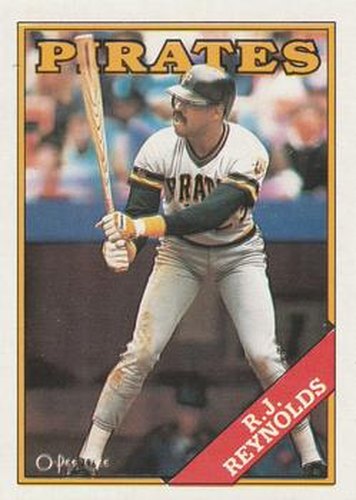 #27 R.J. Reynolds - Pittsburgh Pirates - 1988 O-Pee-Chee Baseball