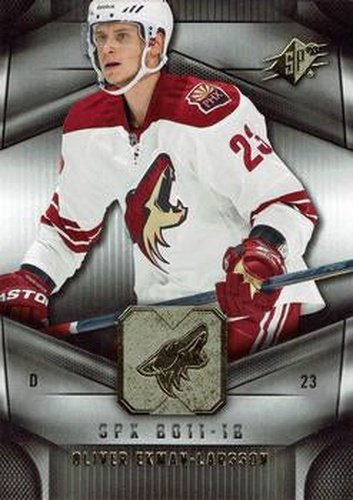 #27 Oliver Ekman-Larsson - Phoenix Coyotes - 2011-12 SPx Hockey