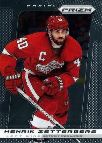 #27 Henrik Zetterberg - Detroit Red Wings - 2013-14 Panini Prizm Hockey