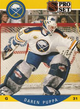 #27 Daren Puppa - Buffalo Sabres - 1990-91 Pro Set Hockey