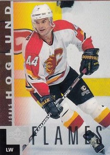 #27 Jonas Hoglund - Calgary Flames - 1997-98 Upper Deck Hockey