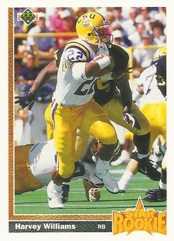 #27 Harvey Williams - Kansas City Chiefs - 1991 Upper Deck Football