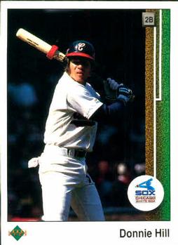 #527 Donnie Hill - Chicago White Sox - 1989 Upper Deck Baseball