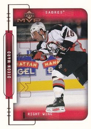 #27 Dixon Ward - Buffalo Sabres - 1999-00 Upper Deck MVP Hockey