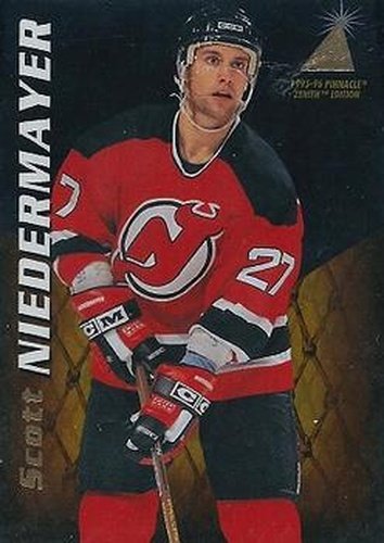 #27 Scott Niedermayer - New Jersey Devils - 1995-96 Zenith Hockey