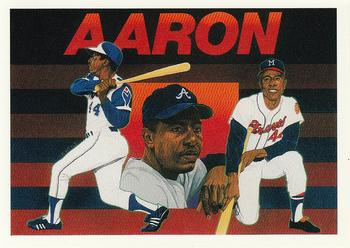 #27 Hank Aaron - Atlanta Braves - 1991 Upper Deck Baseball - Baseball Heroes: Hank Aaron