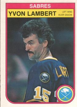 #27 Yvon Lambert - Buffalo Sabres - 1982-83 O-Pee-Chee Hockey