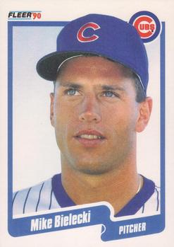 #27 Mike Bielecki - Chicago Cubs - 1990 Fleer USA Baseball