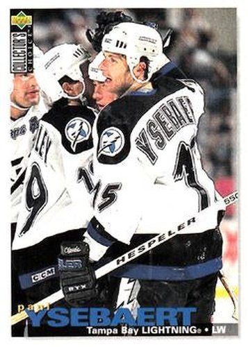 #27 Paul Ysebaert - Tampa Bay Lightning - 1995-96 Collector's Choice Hockey
