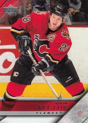 #27 Robyn Regehr - Calgary Flames - 2005-06 Upper Deck Hockey