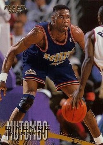 #27 Dikembe Mutombo - Denver Nuggets - 1996-97 Fleer Basketball