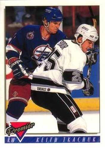 #27 Keith Tkachuk - Winnipeg Jets - 1993-94 O-Pee-Chee Premier Hockey