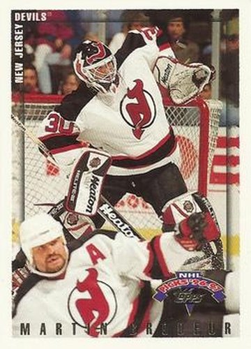 #27 Martin Brodeur - New Jersey Devils - 1996-97 Topps NHL Picks Hockey
