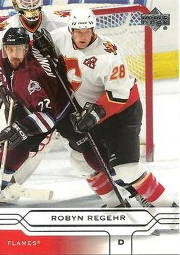#27 Robyn Regehr - Calgary Flames - 2004-05 Upper Deck Hockey