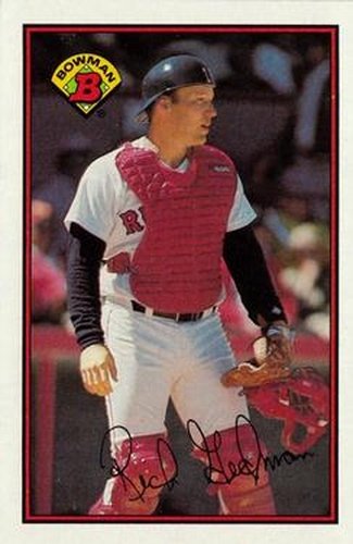 #27 Rich Gedman - Boston Red Sox - 1989 Bowman Baseball