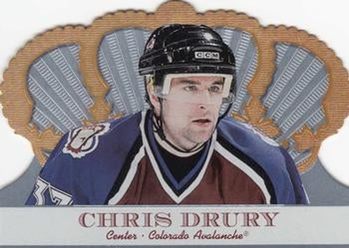 #27 Chris Drury - Colorado Avalanche - 2000-01 Pacific Crown Royale Hockey