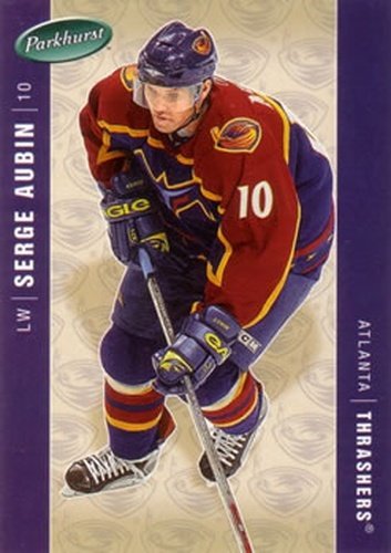 #27 Serge Aubin - Atlanta Thrashers - 2005-06 Parkhurst Hockey