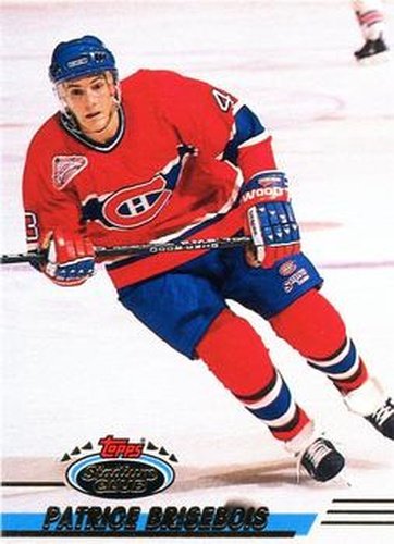 #27 Patrice Brisebois - Montreal Canadiens - 1993-94 Stadium Club Hockey