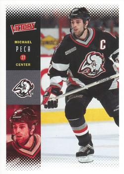 #27 Michael Peca - Buffalo Sabres - 2000-01 Upper Deck Victory Hockey