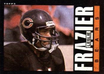 #27 Leslie Frazier - Chicago Bears - 1985 Topps Football