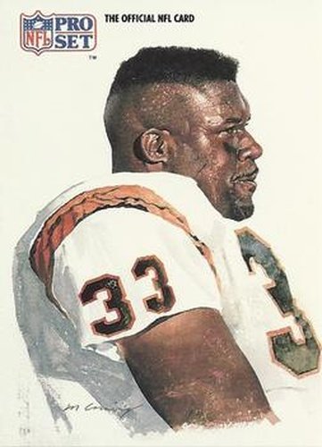 #427 David Fulcher - Cincinnati Bengals - 1991 Pro Set Football