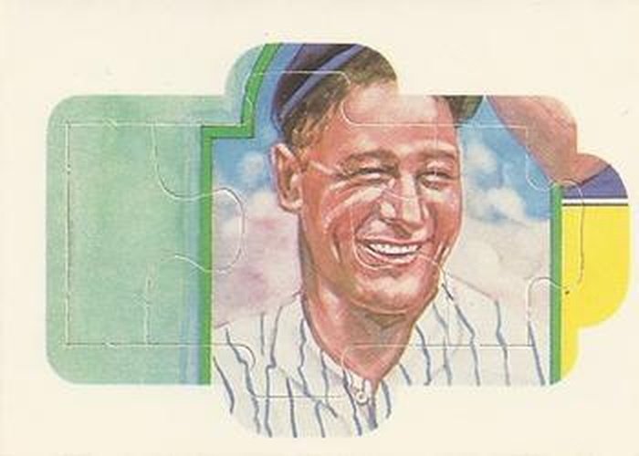 #28-30 Lou Gehrig - New York Yankees - 1985 Donruss - Lou Gehrig Puzzle Baseball