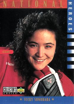 #280 Vicky Sunohara - Canada - 1997-98 Collector's Choice Hockey