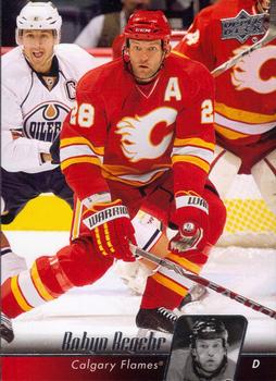 #280 Robyn Regehr - Calgary Flames - 2010-11 Upper Deck Hockey