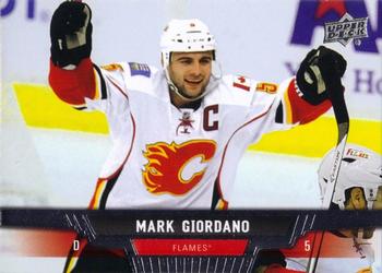 #280 Mark Giordano - Calgary Flames - 2013-14 Upper Deck Hockey