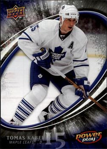 #280 Tomas Kaberle - Toronto Maple Leafs - 2008-09 Upper Deck Power Play Box Set Hockey