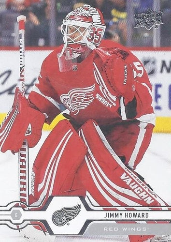 #280 Jimmy Howard - Detroit Red Wings - 2019-20 Upper Deck Hockey