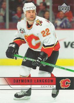 #280 Daymond Langkow - Calgary Flames - 2006-07 Upper Deck Hockey