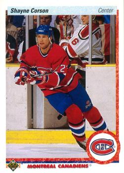 #280 Shayne Corson - Montreal Canadiens - 1990-91 Upper Deck Hockey