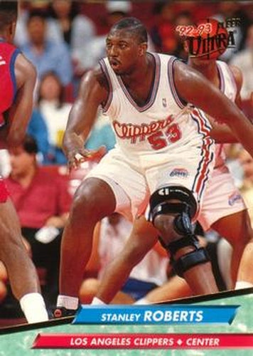 #280 Stanley Roberts - Los Angeles Clippers - 1992-93 Ultra Basketball