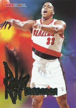 #280 Gary Trent - Portland Trail Blazers - 1995-96 Hoops Basketball