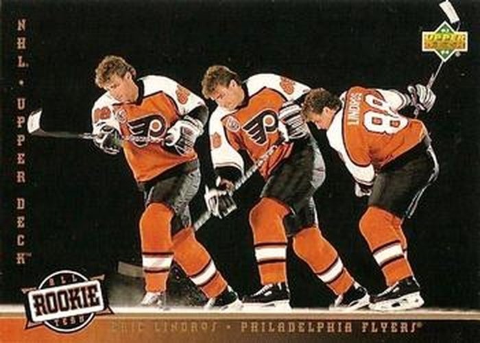 #280 Eric Lindros - Philadelphia Flyers - 1993-94 Upper Deck Hockey