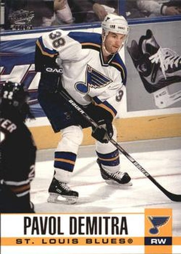 #280 Pavol Demitra - St. Louis Blues - 2003-04 Pacific Hockey