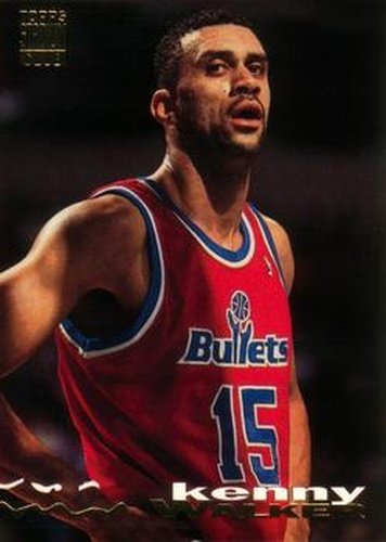 #280 Kenny Walker - Washington Bullets - 1993-94 Stadium Club Basketball