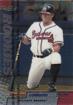 #280 George Lombard - Atlanta Braves - 1999 Finest Baseball