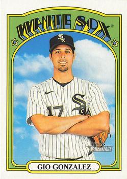 #280 Gio Gonzalez - Chicago White Sox - 2021 Topps Heritage Baseball