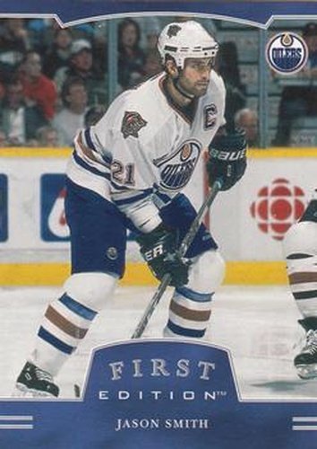 #280 Jason Smith - Edmonton Oilers - 2002-03 Be a Player First Edition Hockey