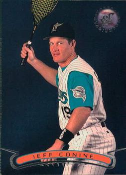 #280 Jeff Conine - Florida Marlins - 1996 Stadium Club Baseball