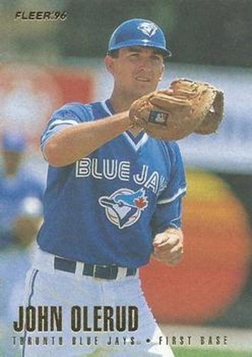 #280 John Olerud - Toronto Blue Jays - 1996 Fleer Baseball