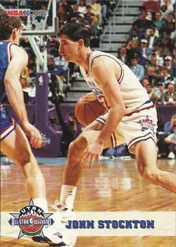 #280 John Stockton - Utah Jazz - 1993-94 Hoops Basketball