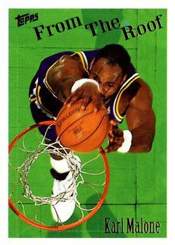 #280 Karl Malone - Utah Jazz - 1994-95 Topps Basketball