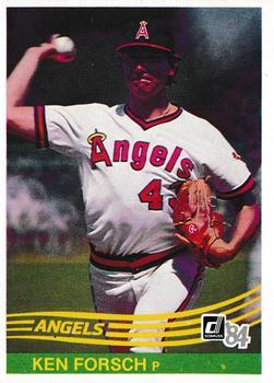 #280 Ken Forsch - California Angels - 1984 Donruss Baseball