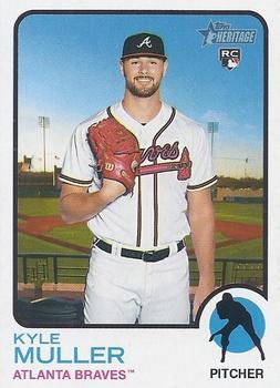 #280 Kyle Muller - Atlanta Braves - 2022 Topps Heritage Baseball