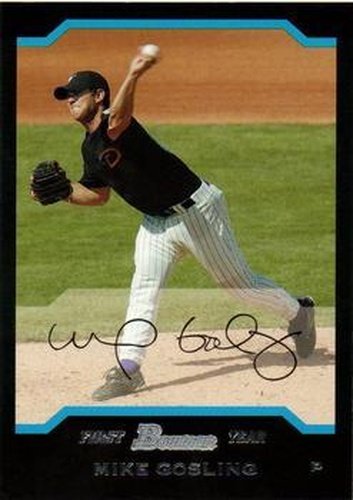 #280 Mike Gosling - Arizona Diamondbacks - 2004 Bowman Baseball